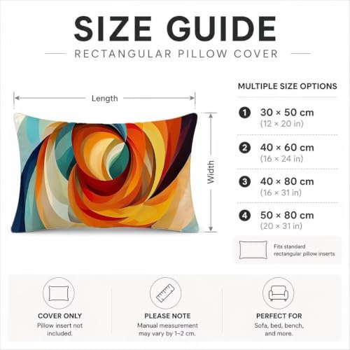 Housse de coussin extérieur imperméable 50x80 déperlante double face - 8