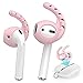 AhaStyle 3 Pairs Ear Hooks and Covers Compatible with Apple AirPods and EarPods - Pink