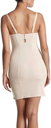Maidenform Womens Shapewear Firm Control Firm Foundations Built-in Bra Slip Fajas Cool Comfort Anti-Static DM1032