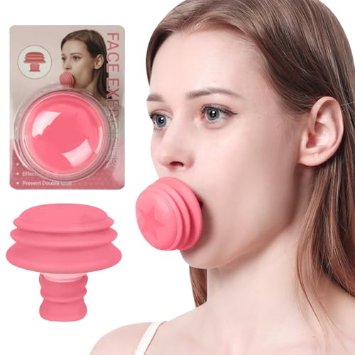 CATOR Masticador Mandibula Jaw Trainer,Ejercitador de MandíBula,Ejercitador Facial,Ejercicio de La Cara Jaw,Entrenador de MandíBula Para Mujeres Y Hombres