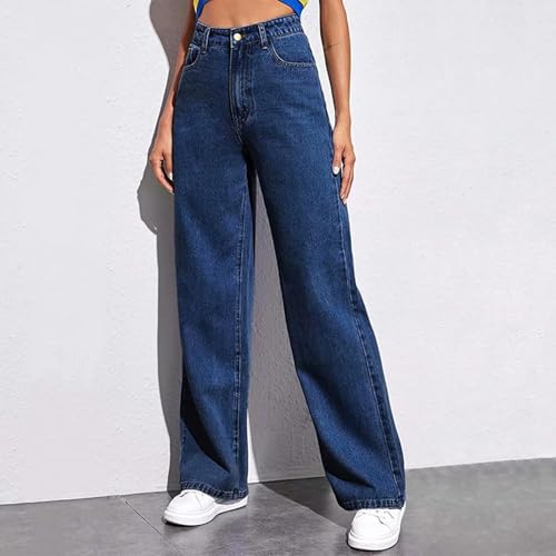High Waisted Sweatpants That Look Like Jeans with Pockets2