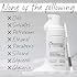 Eyelash Extension Shampoo & Brush - Large 100ml Bottle - Gentle Foaming Cleanser Lash Wash for Extensions and Natural Lashes - Safe Daily Makeup Remover - Paraben & Sulphate Free - Salon & Home Use