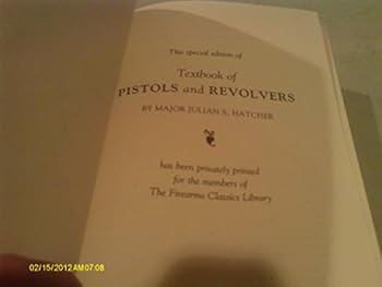 Hardcover Textbook of Pistols and Revolvers Book