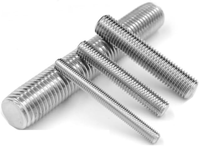 10PCS/LOT 304 Stainless Steel M3X80MM Pitch 0.5MM Full Threaded Rods Bar Studs Bolts