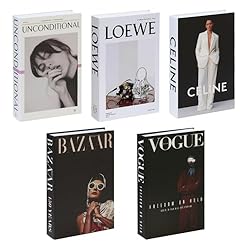 5 PCS Decorative Fake Books Set