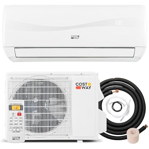 COSTWAY 9000BTU Mini Split Air Conditioner& Heater