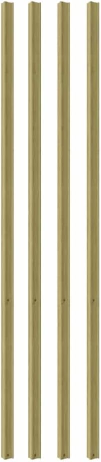 Kit Moulures Murales Nordlinger Pro 150cm Bois