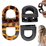 Lot De 2 Pinces à Cheveux Magnétiques, Clips De Coiffure Magnétiques Antidérapants Pour Femmes, Pince Cheveux Aimantée, Design 2 En 1 Sans Coutures Pour Des Coiffures De Tous Les Jours Faciles (B)