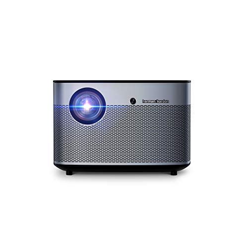 XGIMI H2 スマート プロジェクター True 1080P 4K 互換 1350ANSI LM Harman/Kardon 内蔵 Android オペレーティング システム搭載 300 インチ画面で Youtube 4k を視聴。