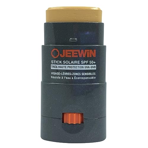 JEEWIN Stick Protecteur Solaire SPF50+ WATER RESISTANT (DORE)