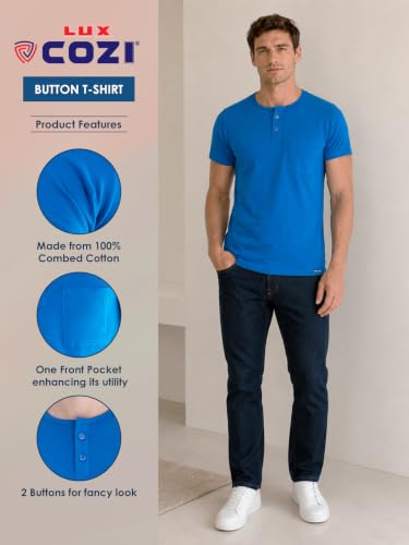 Image of Lux Cozi Men's Regular Fit T-Shirt