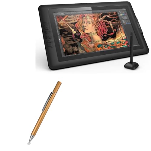 BoxWave �X�^�C���X�y�� XP-Pen Artist Display 15.6�Ή� - FineTouch �Ód�e�ʎ��X�^�C���X�A�������X�^�C���X�y�� - �V�����p���S�[���h