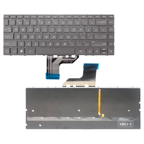Teclado para HP 13AC de sustitución si fallan las teclas o el flex de conexión 2