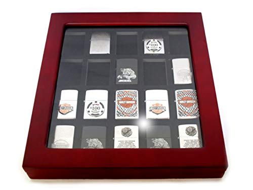 MaestroRelojero Vitrine pour 20 briquets zippo Cover