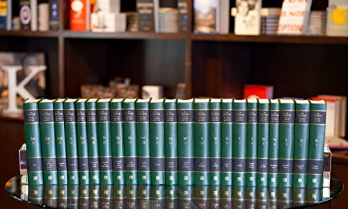 The Kabbalah Centre Zohar Set I 23 Volumes I Green Cover Rav And Karen Limited Edition I Aramaic With English Translation I Hardcover #TOP1