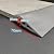 Startbuymore Floor Threshold Transition Closure, Floor Edge Trim, Self Adhesive-PVC Floor Transition Strip, 1 Meter Long(Gray)