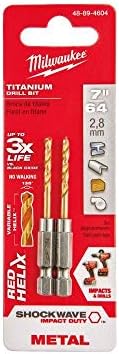 Milwaukee SHOCKWAVE RED HELIX 1/4 Hex 