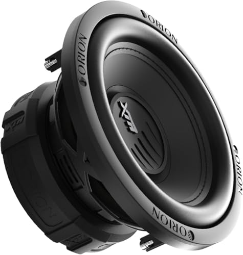 ORION XTR Series XTR124D 12 Car Subwoofer - 2400W Max Power, 600W RMS, High-Temperature Dual 4-Ohm, Interlaced Conex Spider W/Enhanced Voice Coil Cooling - for Cars, Trucks, Jeeps Audio Stereo