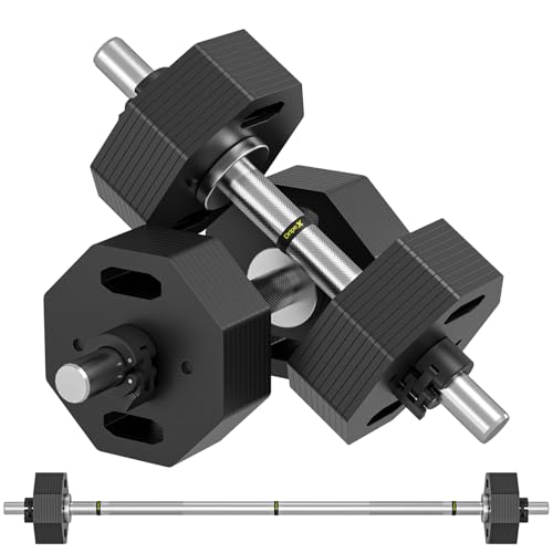 Dripex Kurzhantel Langhantel 28kg Einzeln oder Ein Paar, Verstellbare Hantel mit Stangen, Kurzhantelstange und Gewichten 1x Curlstange, 1X Kurzhantelstange, Set 28kg oder 36kg zur Auswahl Dripex Kurzhantel Langhantel 28kg Einzeln oder Ein Paar, Verstellbare Hantel mit Stangen, Kurzhantelstange und Gewichten 1x Curlstange, 1X Kurzhantelstange, Set 28kg oder 36kg zur Auswahl