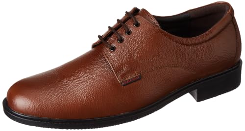 Image of Red Chief Genuine Leather Formal Derby Shoes for Men | Elegant & Comfortable Office Wear | RC3501