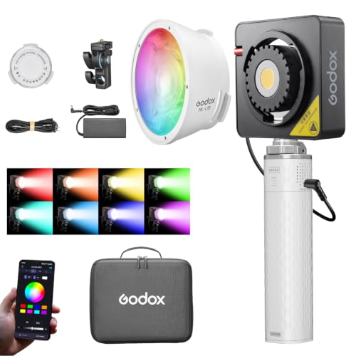 Godox ML100R RGB LED Video Light with 25600mAh Grip 110W Full-Color