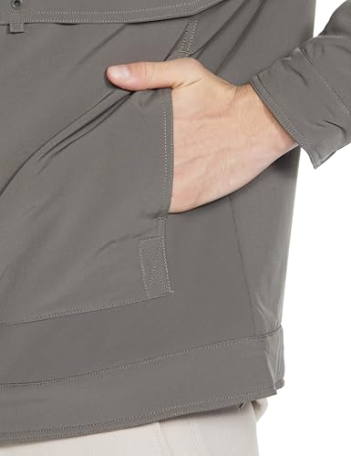 Image of Qube by Fort Collins Shacket for Men - Stylish & Trendy Shirt-Style Jacket Outerwear for Men