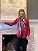 LRW DESIGNS - Women’s Handmade Oblong Scarf made from Recycled Assorted Colorful Fabrics sewn on Black Tulle with Flower Accents