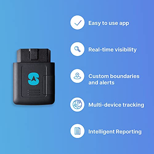 Spytec Gps Obd Unlimited Gps Tracker With 5 Second Updates, Real Time Alerts And Reporting For Vehicles, Personal Car Tracking, Work Truck Monitoring, Commercial Drivers With Smart Tracking App #TOP2