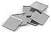 Better crafts Silver Coated Square 3" Mirror Tiles - Can Be Used in Many Craft Projects, Decorations & Mosaics. (30)