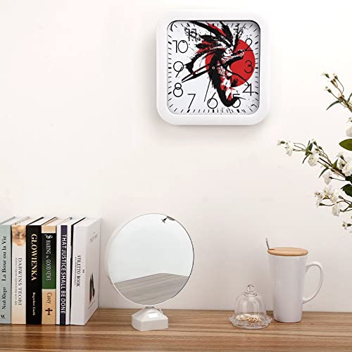 Horloge murale silencieuse sans tic-tac 26cm pour une pièce calme - 5