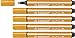 Produktbild Gefederter Dreikant-Filzstift - STABILO Trio Scribbi - 5er Pack - orange