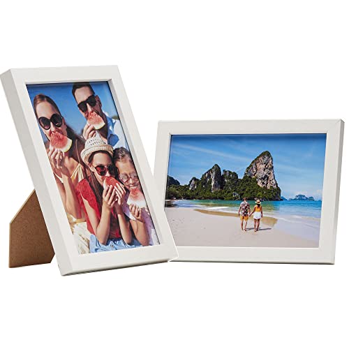 marco fotos 13x18 cm- [2 unidades] marcos de fotos madera-marco de fotos-portafotos-marcos con profundidad-marco foto-marcos...