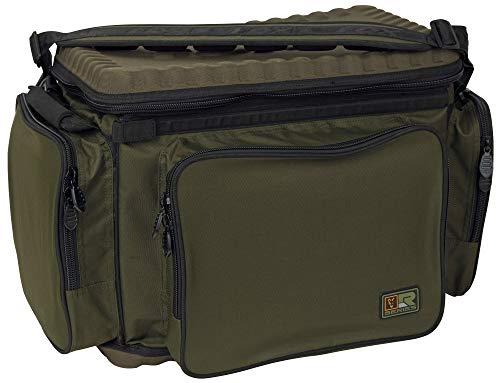 Sac De Pêche Fox Voyager Barrow Bag 60x38x44cm | Pour Trolley, Vert, Dédié à La Carpe