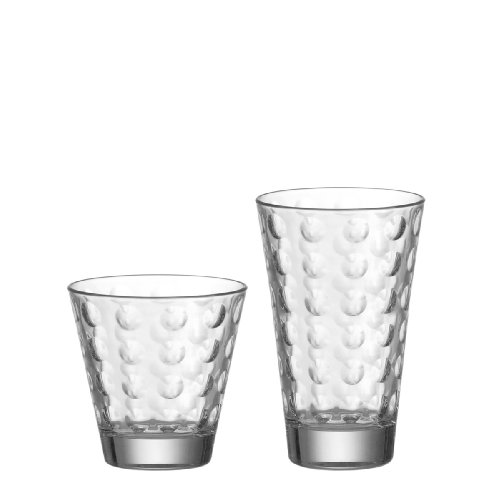 Leonardo 35245 Optic Set de 12 Verres Whisky / Long Drink