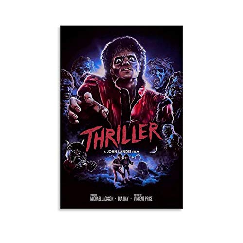 yuhui Póster de Michael Jackson Thriller de 1983 y arte Cover