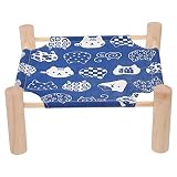 balacoo Guinea Pig Bed Hamster Hammock with Stand Pet Small Animal Winter Warm Bed bunkbed for Guine