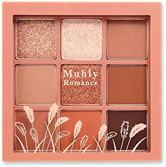 Etude House Play Color Eyes #Pink Muhly Romance | 9 Color Eye Shadow with Warm and Soft Autumn Colors | Eye Makeup | Korean Beauty