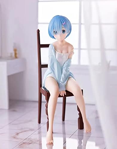 Chair Pajamas Rem Figure From Scratch in Another World Rem Ornaments Car Ornaments