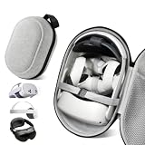 BnLnHOGVR VR Carrying Case for Meta Quest 3S/3/2, Steam Fream, Elite Strap