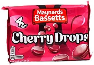 Maynard bassetts Cherry Drops 4 Pack, 4 x 45g