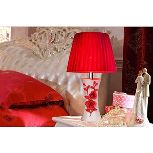 Éclairage chic céramique table lampe de chevet salon moderne hôtel rose bleu