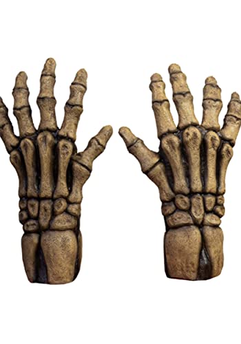 Gants à griffes Adult Skeleton Claw Gloves style gothique sombre avec doigts articulés visuels