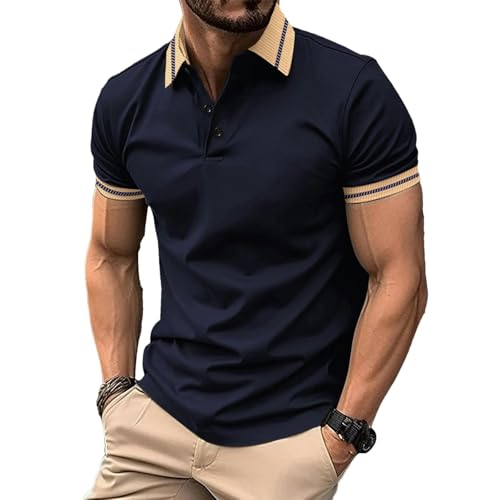 Chemise d'été homme anti-transpiration avec zip fluide et tissu thermorégulateur