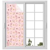 Pink Western Cowboys Window Privacy Film, American...