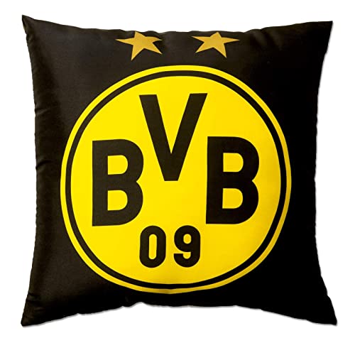 Borussia Dortmund, BVB-Kissen Südtribüne, Mehrfarbig, 40x40cm, 1 Stück (1er Pack)