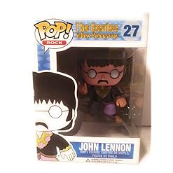 Funko 2697 POP Vinyl The Beatles John Lennon Rocks Figure - Les Beatles, Paul McCartney, John Lennon, RIngo Starr, George Harrison