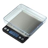 Horizon ACCT-500 High Precision 500g by 0.01g Pocket Digital Scale with Trays