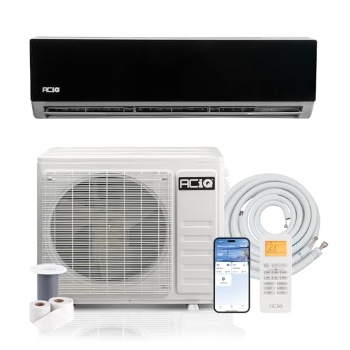 ACiQ 19 SEER2 3 Ton Ductless Mini Split Heat Pump with WiFi