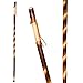 Hickory Hollow 40” Kids Walking Stick – Amish Picked & Handcrafted Hickory Wood Hiking Staff – Made in USA – Leather Strap & Non-Slip Tip – Durable & Lightweight for Young Hikers (Twistik Design)