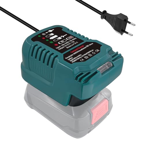 Ersatz Ladegerät für Bosch 18V PBA Haus und Garden System Akku, 1/3 Größe für Bosch Ladegerät AL1820CV AL1830CV AL1860CV (Nur für 18V Batterie)
